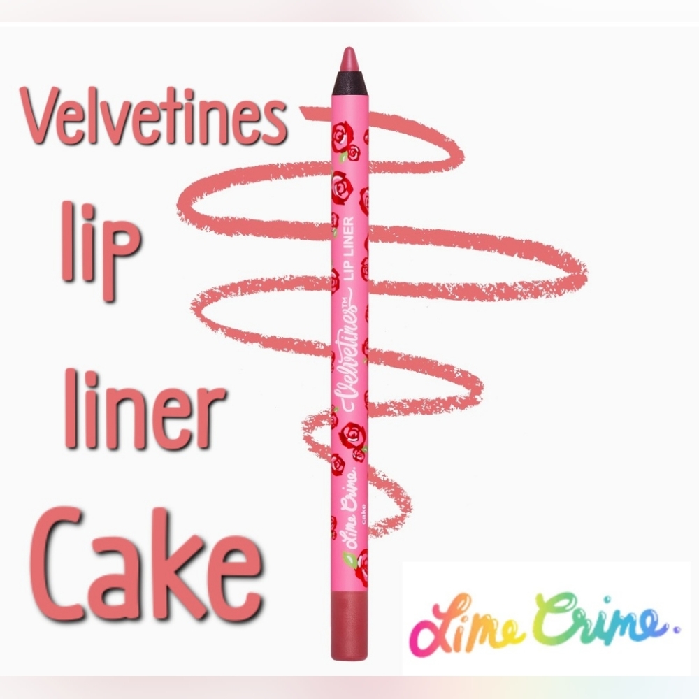 Cake | Velvetines Lip Liner | Lime Crime | Brand New in Box | Authentic